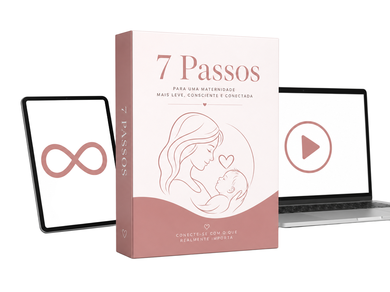 Aula 7 Passos para DesmAMAR Sem Sofrer com acesso vitalício no tablet e no notebook
